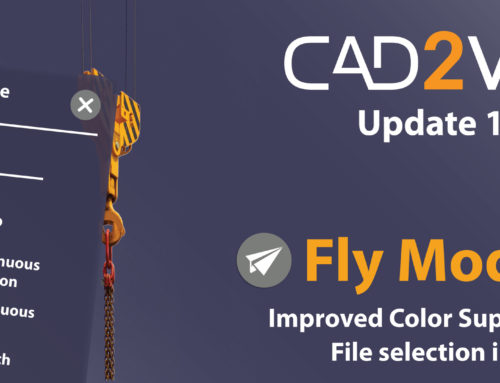 CAD2VR® Update 1.70 – Fly Mode