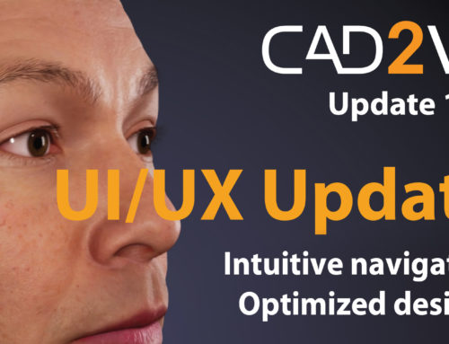 CAD2VR® Update 1.72 – UI/​UX Update